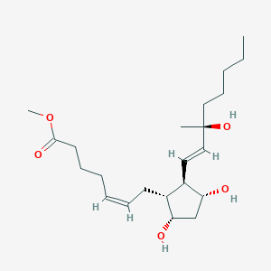 molecular formula C22H38O5 B154192 Carboprost methyl CAS No. 35700-21-1