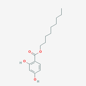 molecular formula C16H24O4 B15419525 Nonyl 2,4-dihydroxybenzoate CAS No. 119402-83-4