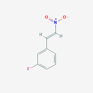 molecular formula C8H6FNO2 B154196 1-氟-3-(2-硝基乙烯基)苯 CAS No. 1979-49-3