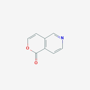 molecular formula C8H5NO2 B154197 Pyrano[4,3-C]pyridin-1-one CAS No. 134407-94-6