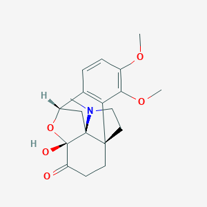 molecular formula C19H23NO5 B154199 Metaphanine CAS No. 1805-86-3