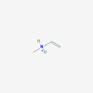 molecular formula C3H8N+ B15420926 N-Methylethenaminium CAS No. 122190-50-5