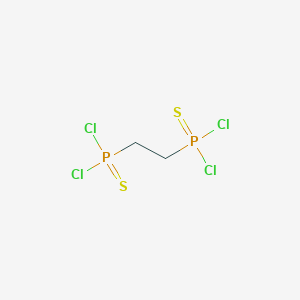 molecular formula C2H4Cl4P2S2 B154210 1,2-Bis(dichlorothiophosphonyl)ethane CAS No. 1661-12-7
