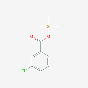 molecular formula C10H13ClO2Si B15421031 Trimethylsilyl 3-chlorobenzoate CAS No. 114521-53-8