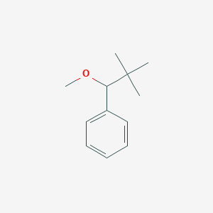 molecular formula C12H18O B15421064 (1-Methoxy-2,2-dimethylpropyl)benzene CAS No. 111504-70-2