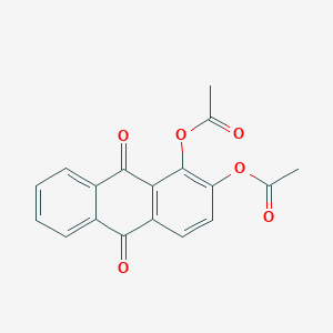 molecular formula C18H12O6 B154212 (1-Acetyloxy-9,10-dioxoanthracen-2-yl) acetate CAS No. 1629-51-2