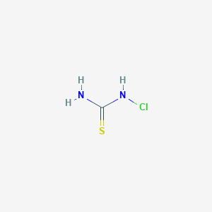 molecular formula CH3ClN2S B15421305 N-Chlorothiourea CAS No. 114019-32-8
