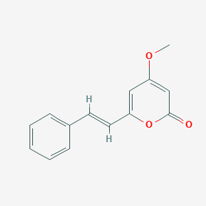 molecular formula C14H12O3 B154216 脱甲氧基杨根宁 CAS No. 1952-41-6