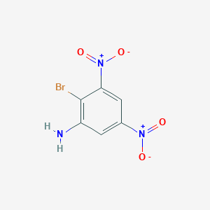 molecular formula C6H4BrN3O4 B15421743 2-Bromo-3,5-dinitroaniline CAS No. 116529-41-0