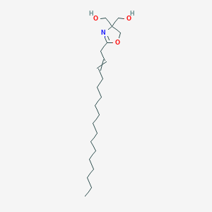 molecular formula C22H41NO3 B15421891 [2-(Heptadec-2-en-1-yl)-4,5-dihydro-1,3-oxazole-4,4-diyl]dimethanol CAS No. 113051-67-5