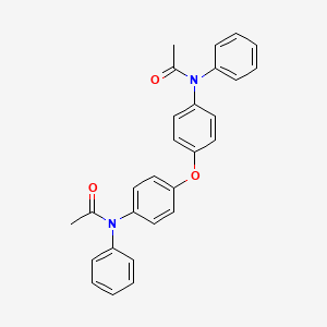 molecular formula C28H24N2O3 B15421909 N,N'-[Oxydi(4,1-phenylene)]bis(N-phenylacetamide) CAS No. 111967-71-6