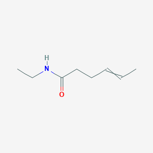 molecular formula C8H15NO B15421976 N-Ethylhex-4-enamide CAS No. 110409-58-0