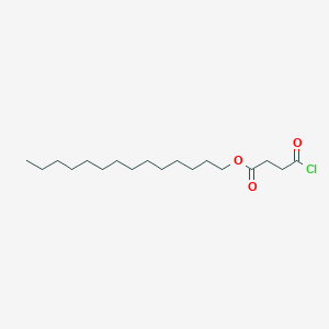molecular formula C18H33ClO3 B15422101 Tetradecyl 4-chloro-4-oxobutanoate CAS No. 116910-31-7