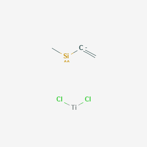 molecular formula C3H5Cl2SiTi- B15422408 CID 78060847 