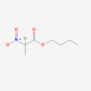 molecular formula C7H13NO4 B15422456 Butyl 2-nitropropanoate CAS No. 106306-42-7