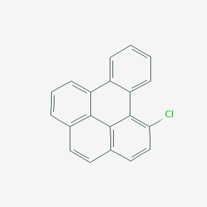molecular formula C20H11Cl B15422480 1-Chlorobenzo[e]pyrene CAS No. 113041-25-1