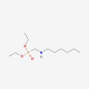 molecular formula C11H26NO3P B15422572 Diethyl [(hexylamino)methyl]phosphonate CAS No. 106776-80-1