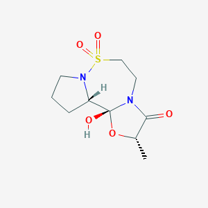 molecular formula C10H16N2O5S B154226 Oxa-glycol CAS No. 134166-77-1