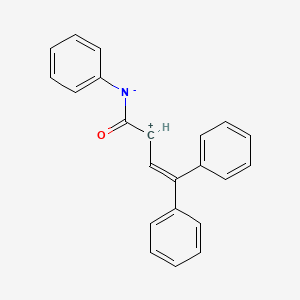 molecular formula C22H17NO B15422608 N,4,4-Triphenylbuta-2,3-dienamide CAS No. 113348-16-6