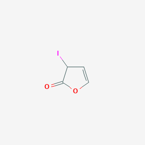 molecular formula C4H3IO2 B15422781 3-Iodofuran-2(3H)-one CAS No. 105262-76-8