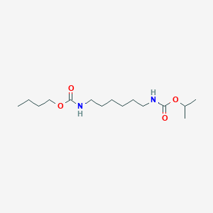 molecular formula C15H30N2O4 B15422803 Butyl propan-2-yl hexane-1,6-diylbiscarbamate CAS No. 110877-65-1