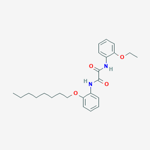 molecular formula C24H32N2O4 B15423099 N~1~-(2-Ethoxyphenyl)-N~2~-[2-(octyloxy)phenyl]ethanediamide CAS No. 105994-89-6