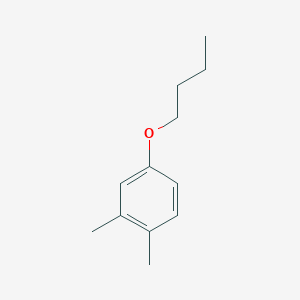 molecular formula C12H18O B15423107 4-Butoxy-1,2-dimethylbenzene CAS No. 106811-46-5