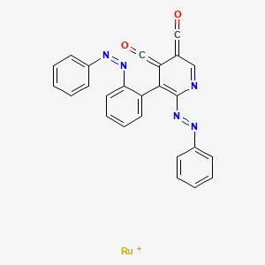 molecular formula C25H15N5O2Ru+ B15423383 CID 71334350 CAS No. 106633-00-5