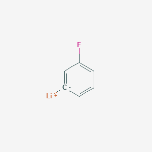 molecular formula C6H4FLi B15423450 3-Fluorophenyllithium CAS No. 107337-71-3