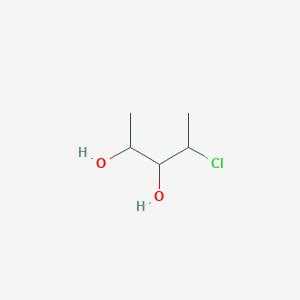 molecular formula C5H11ClO2 B15423855 4-Chloropentane-2,3-diol CAS No. 105827-11-0