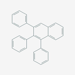 molecular formula C28H20 B154239 1,2,3-Triphenylnaphthalene CAS No. 1942-39-8