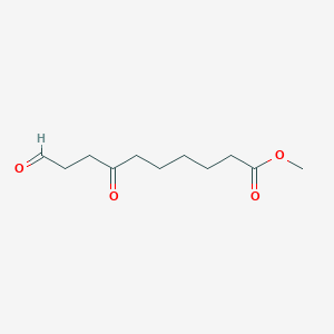 molecular formula C11H18O4 B15423971 Methyl 7,10-dioxodecanoate CAS No. 111737-19-0