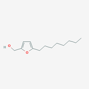 molecular formula C13H22O2 B15424008 (5-Octylfuran-2-YL)methanol CAS No. 105897-70-9