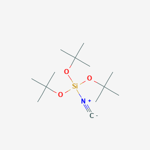 molecular formula C13H27NO3Si B15424288 Tri-tert-butoxy(isocyano)silane CAS No. 110473-68-2
