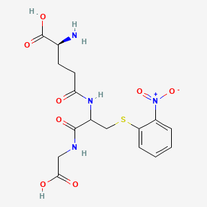 molecular formula C16H20N4O8S B15424367 S-(2-Nitrophenyl)glutathione CAS No. 100198-08-1