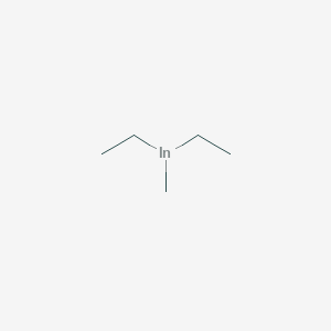 molecular formula C5H13In B15424454 Diethyl(methyl)indigane CAS No. 103680-40-6