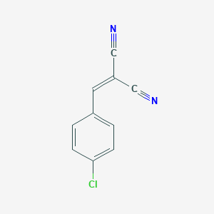 molecular formula C10H5ClN2 B154246 4-氯苄叉亚丙二腈 CAS No. 1867-38-5