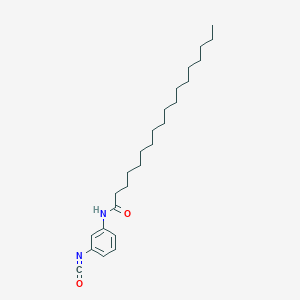 molecular formula C25H40N2O2 B15424970 N-(3-Isocyanatophenyl)octadecanamide CAS No. 106797-67-5