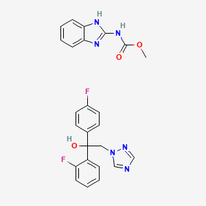 molecular formula C25H22F2N6O3 B15424986 Early Impact CAS No. 107452-13-1