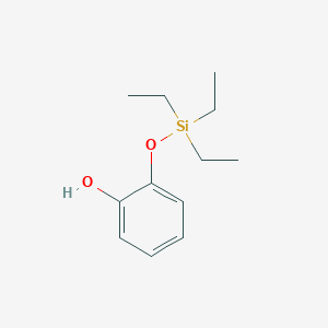 molecular formula C12H20O2Si B15425305 2-[(Triethylsilyl)oxy]phenol CAS No. 101541-79-1