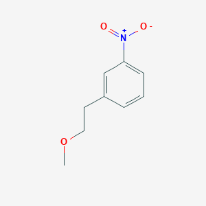 molecular formula C9H11NO3 B15425593 1-(2-Methoxyethyl)-3-nitrobenzene CAS No. 110435-89-7