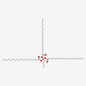 molecular formula C58H114O6Sn B15425907 Butyl[tris(octadecanoyloxy)]stannane CAS No. 103749-75-3