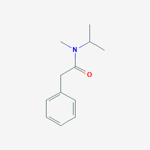 molecular formula C12H17NO B15426039 N-Methyl-2-phenyl-N-(propan-2-yl)acetamide CAS No. 105879-35-4