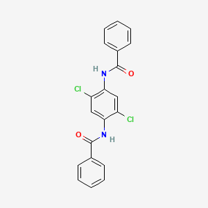 molecular formula C20H14Cl2N2O2 B15426063 N,N'-(2,5-Dichloro-1,4-phenylene)dibenzamide CAS No. 102160-68-9