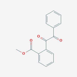molecular formula C16H12O4 B15426101 Methyl 2-[oxo(phenyl)acetyl]benzoate CAS No. 92965-01-0