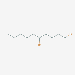 molecular formula C10H20Br2 B15426225 Decane, 1,5-dibromo- CAS No. 102942-65-4