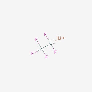 molecular formula C2F5Li B15426348 Lithium, (pentafluoroethyl)- CAS No. 91935-83-0