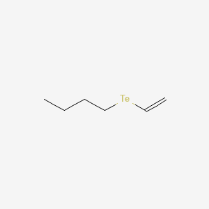 molecular formula C6H12Te B15426457 Tellurium, butyl-ethenyl- CAS No. 105442-63-5