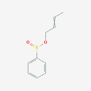 molecular formula C10H12O2S B15426628 But-2-en-1-yl benzenesulfinate CAS No. 92838-58-9