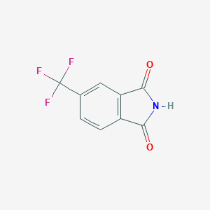 molecular formula C9H4F3NO2 B154270 5-(Trifluoromethyl)isoindoline-1,3-dione CAS No. 1997-41-7